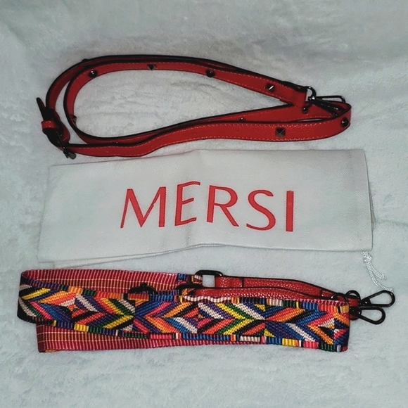 NWOT MERSI Ruby Crossbody Bag With 2 Adjustable Straps - Picture 7 of 16